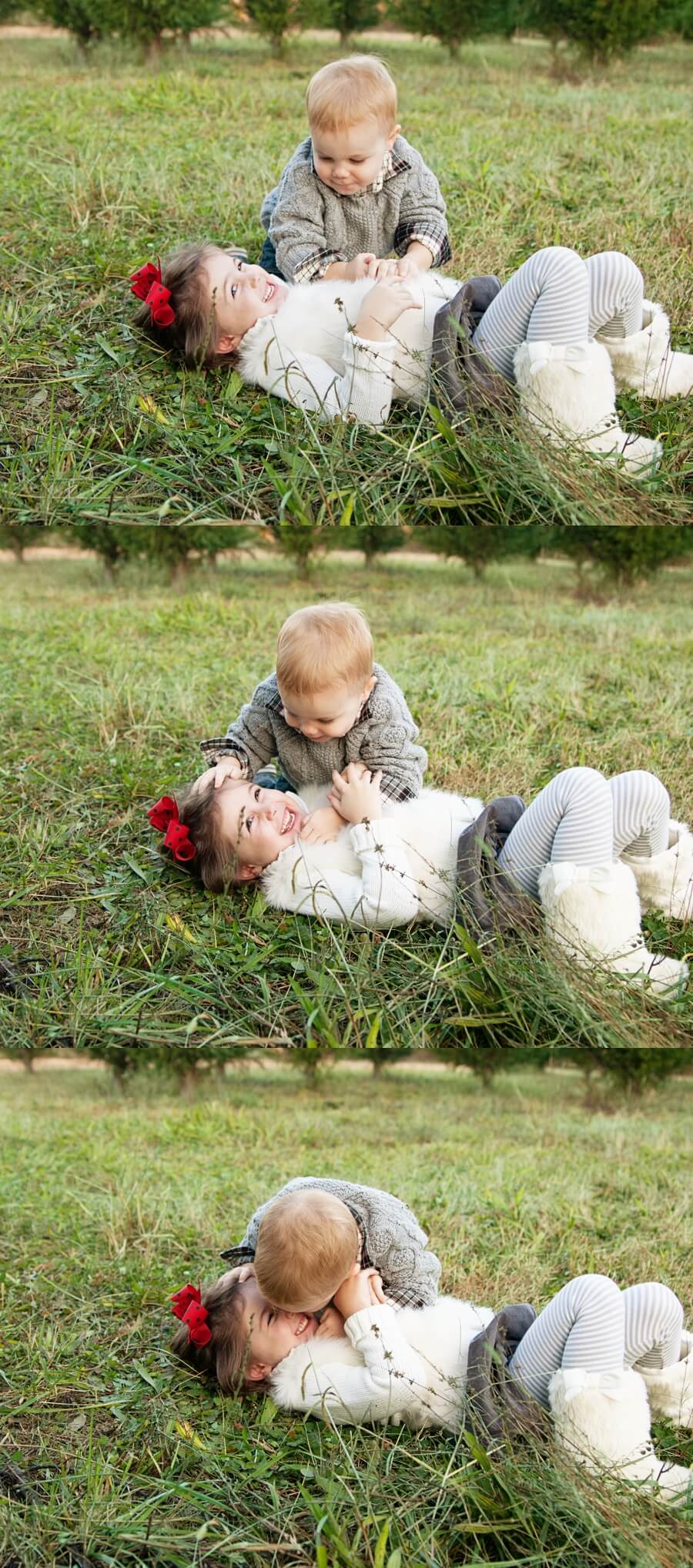 Christmas Tree Farm Fun! {York, SC Family Photographer}