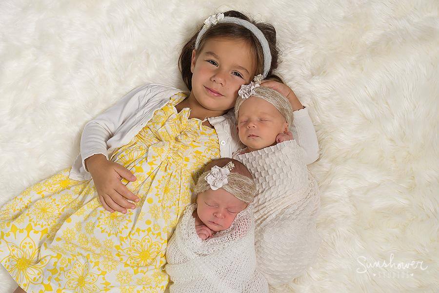 Newborn Twin Love | Charlotte Newborn Photographer