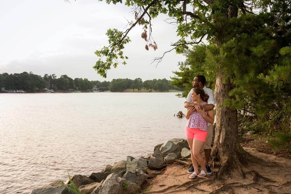 Lake Norman Engagement session | Uptown Charlotte wedding photographer
