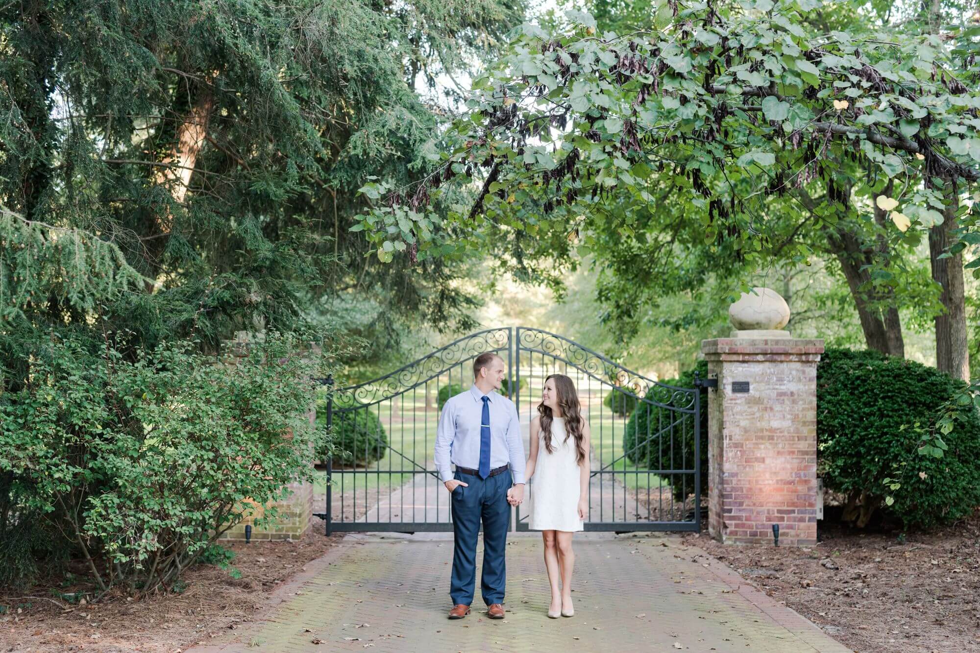 Boxwood Estate engagement session