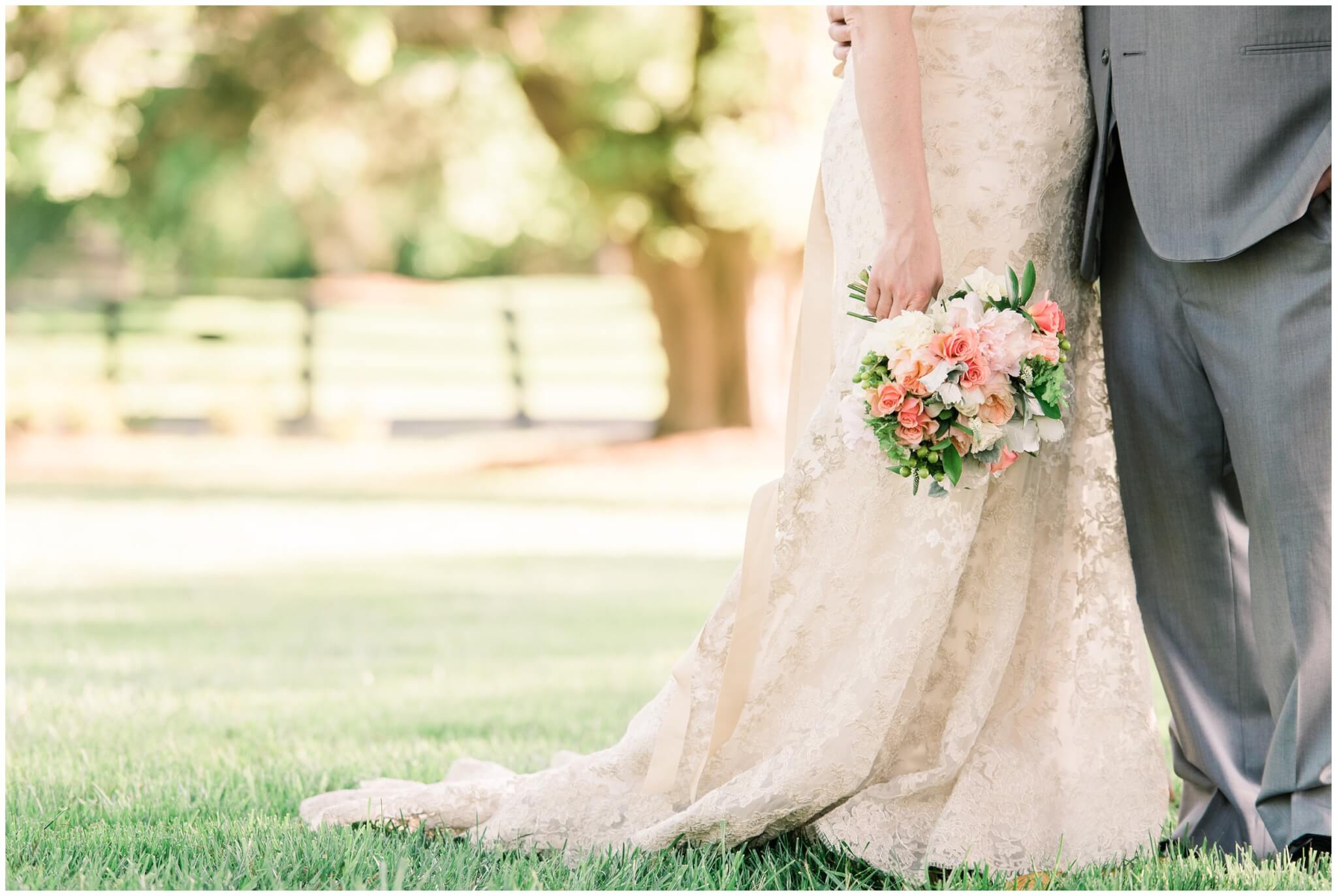 lovely bridal bouquet details