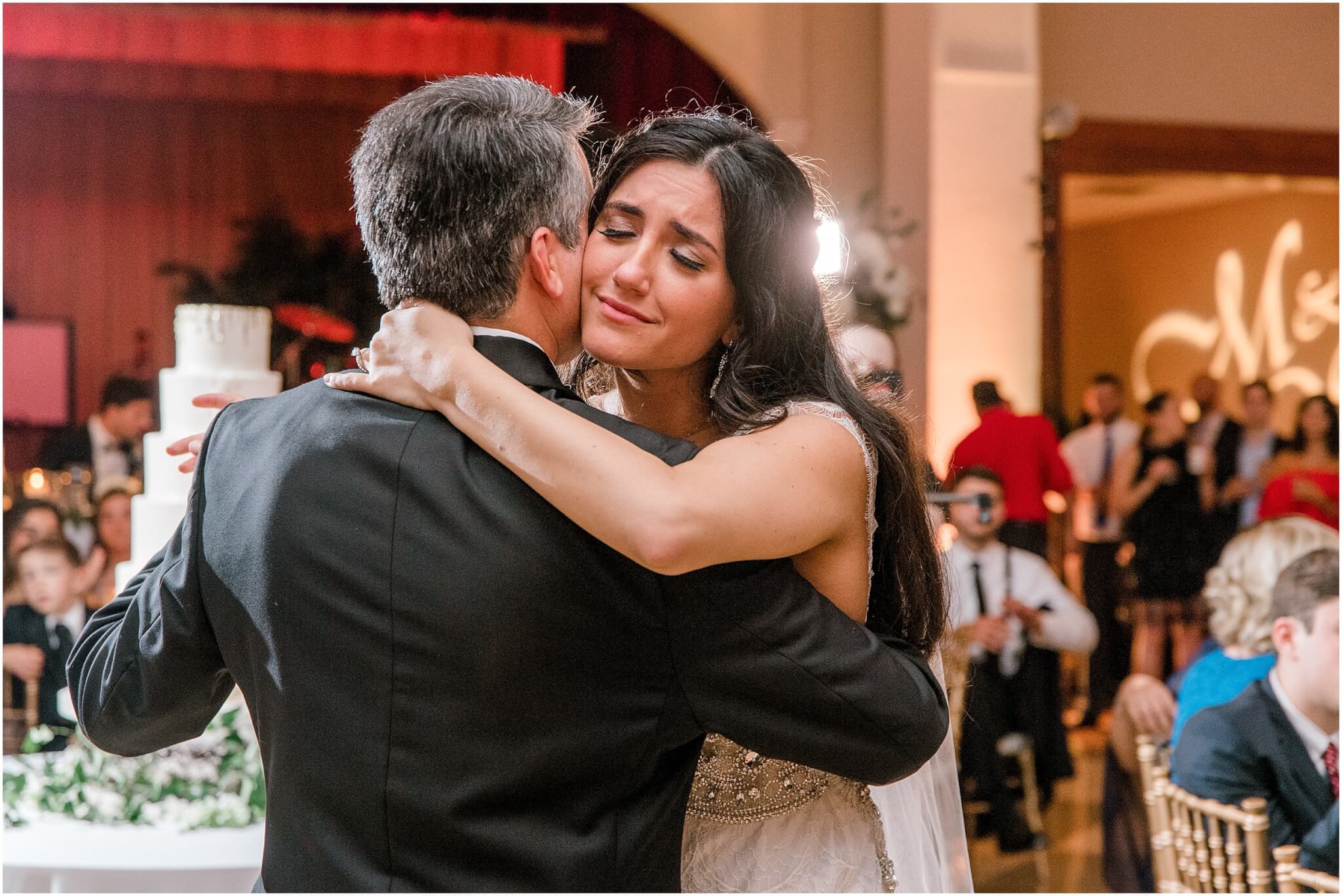 Emotional father daughter dance