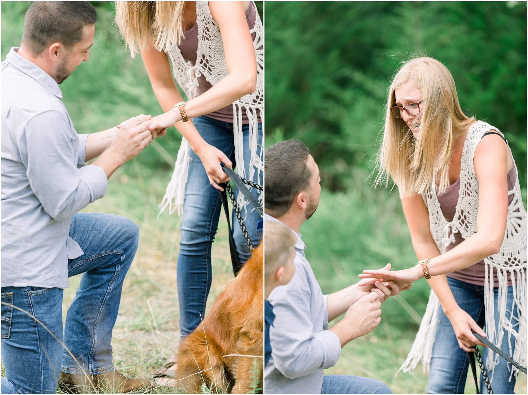 surprise wedding proposal charlotte