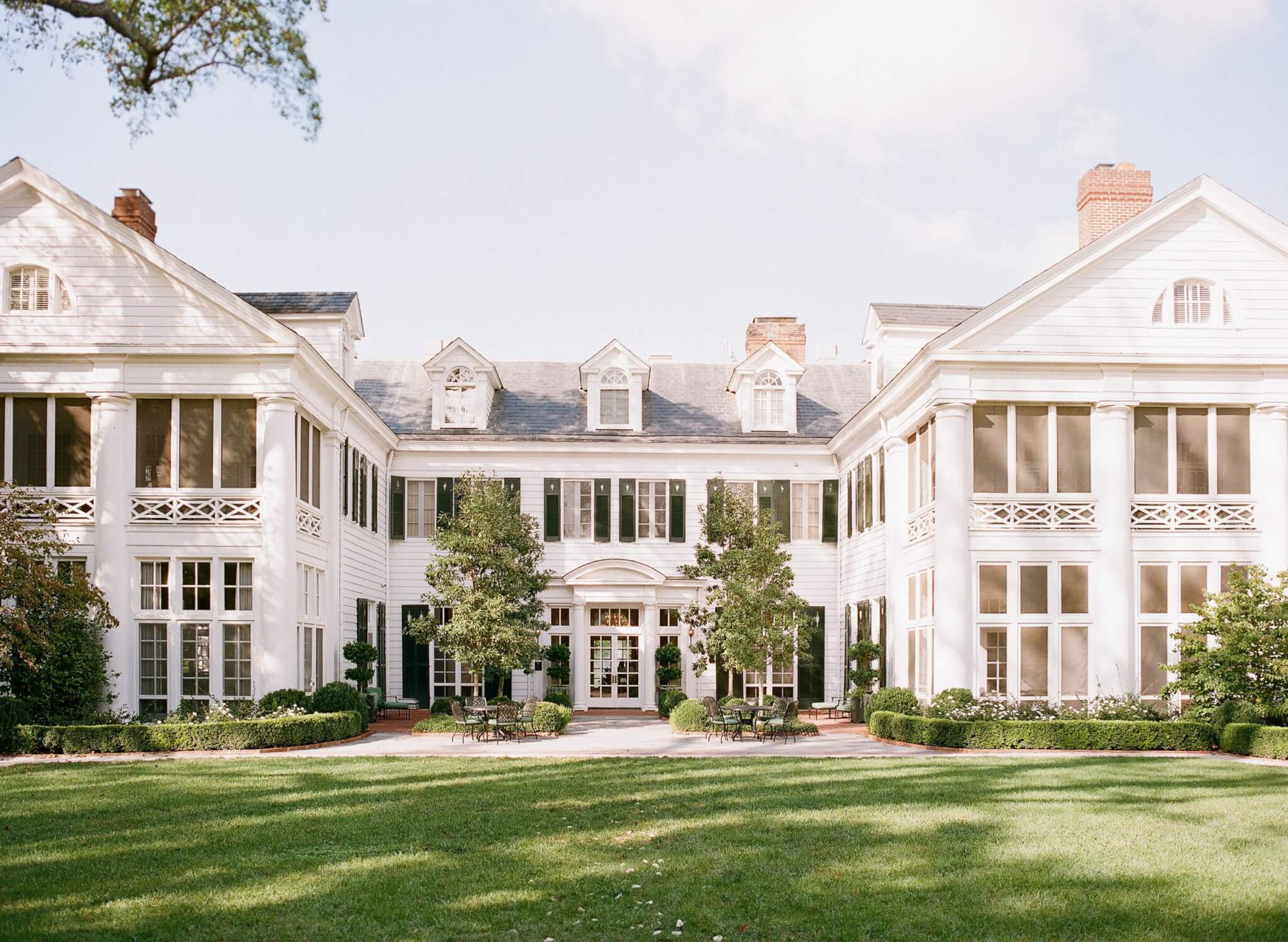film photo of Duke Mansion