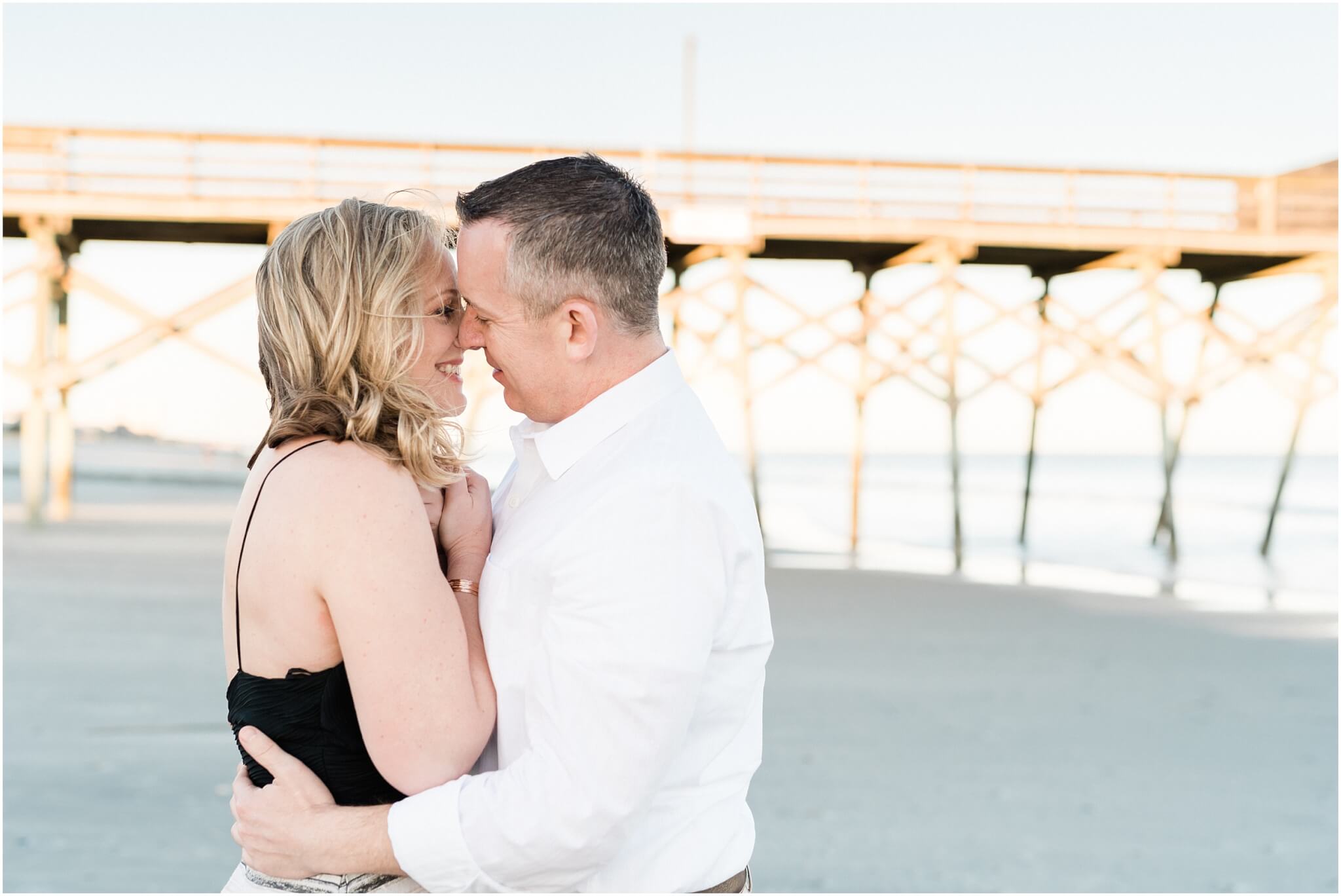 south carolina wedding photographer, beach engagement session