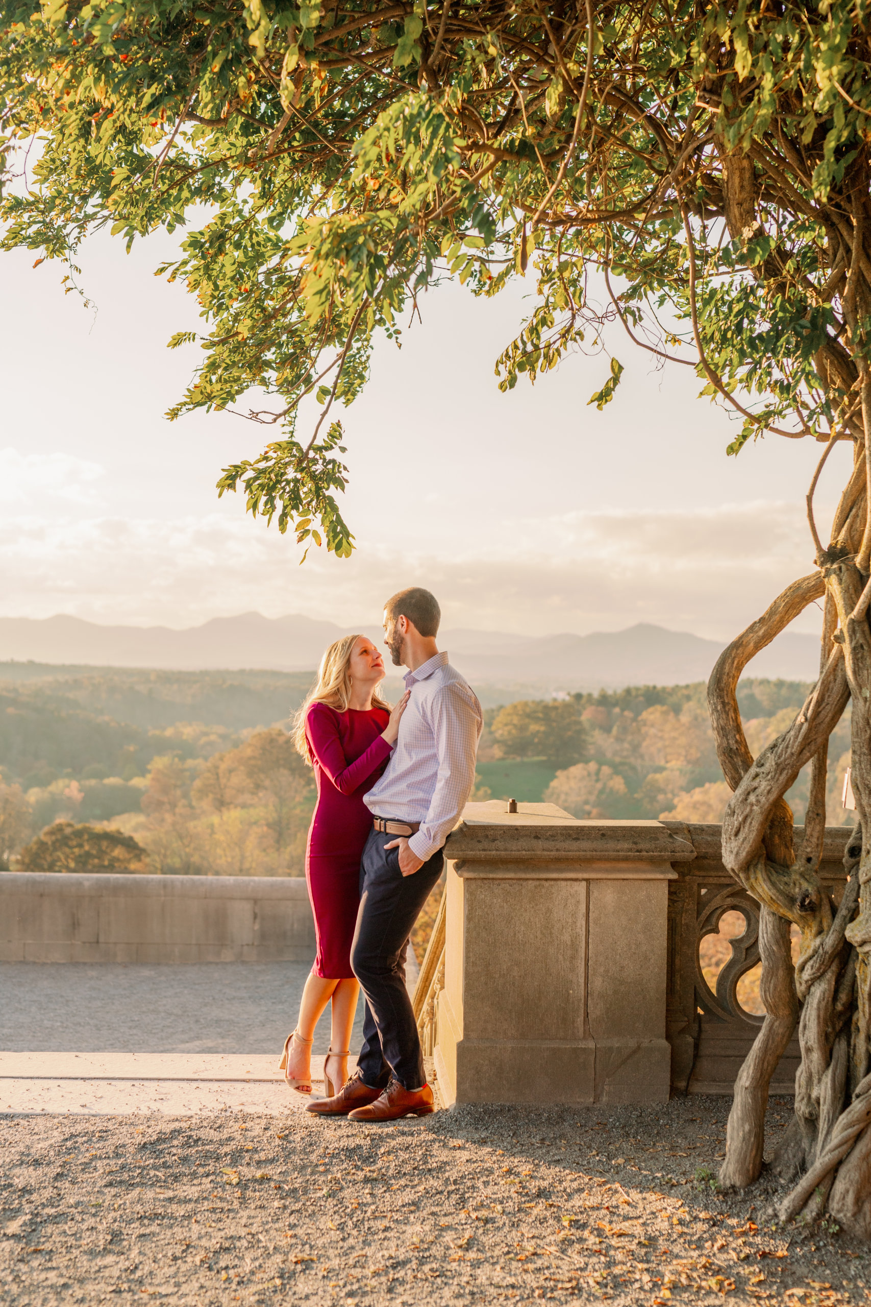 Fall Biltmore Engagement Session 088 scaled -