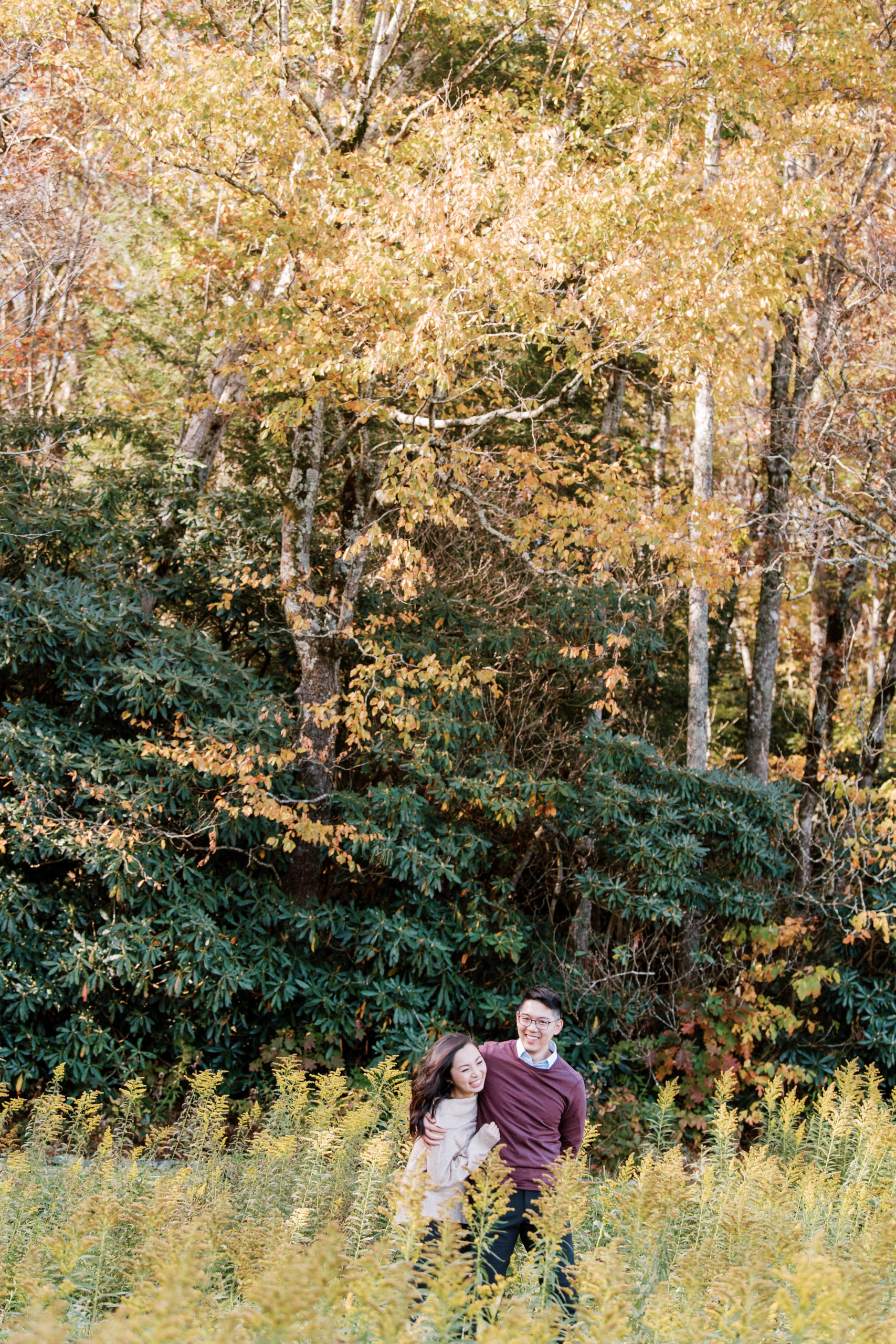 Fall Blue Ridge Parkway Engagement Session 013 scaled -