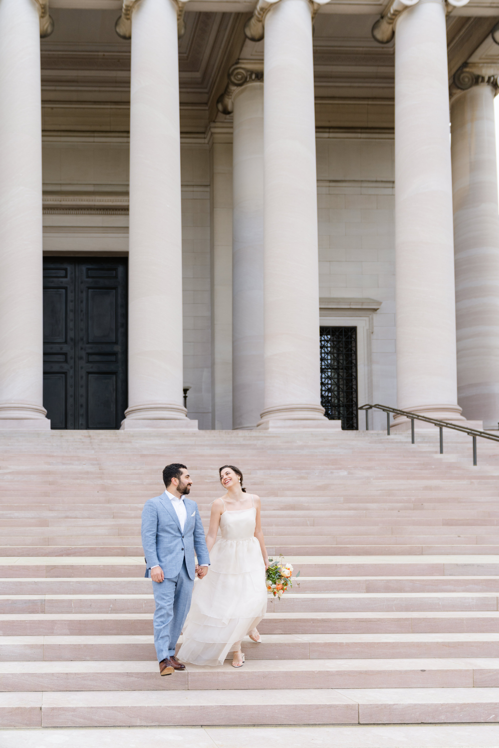 Bride and groom photography at Charlotte wedding