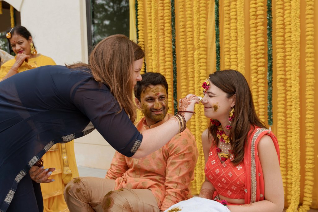 Haldi ceremony for Indian wedding