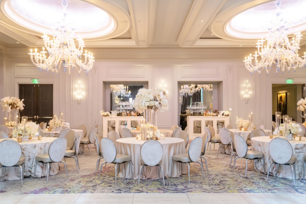 The Grand Bohemian Hotel wedding reception space